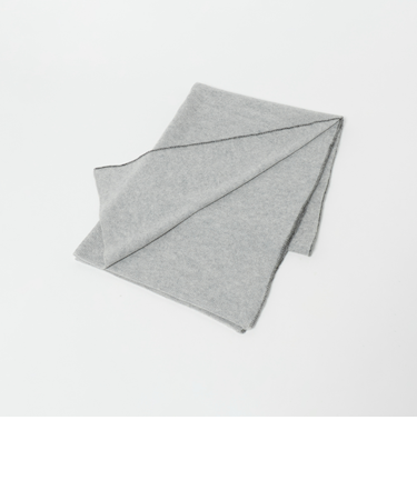 カシミヤニット サイドライン ストール