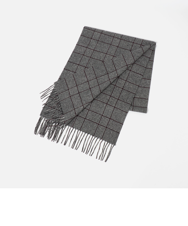 カシミヤ 100 トラッド マフラー