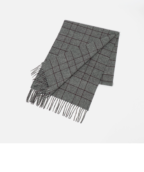 カシミヤ 100 トラッド マフラー