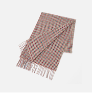 カシミヤ 100 トラッド マフラー