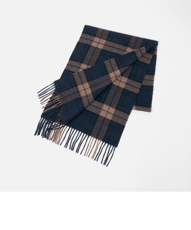 カシミヤ 100 トラッド マフラー