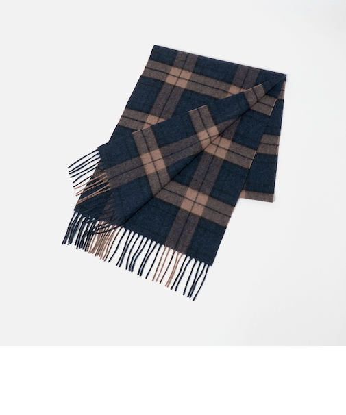 カシミヤ 100 トラッド マフラー