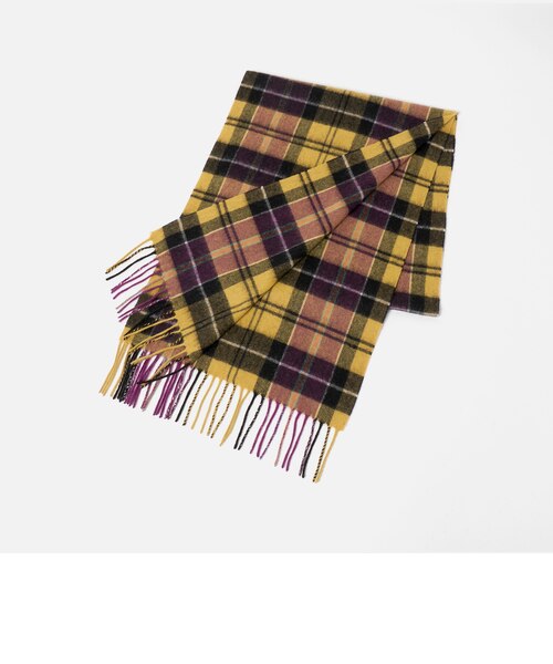 カシミヤ 100 リバー マフラー｜グリーンレーベル リラクシングの通販