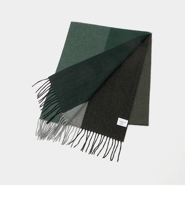 カシミヤ 100 パネル マフラー