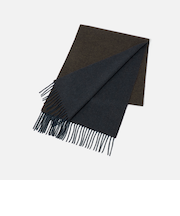 カシミヤ 100 リバー マフラー