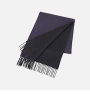 カシミヤ 100 リバー マフラー