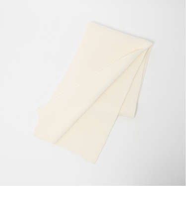 【WEB限定】リブ ロング マフラー