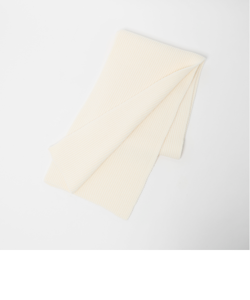 【WEB限定】リブ ロング マフラー