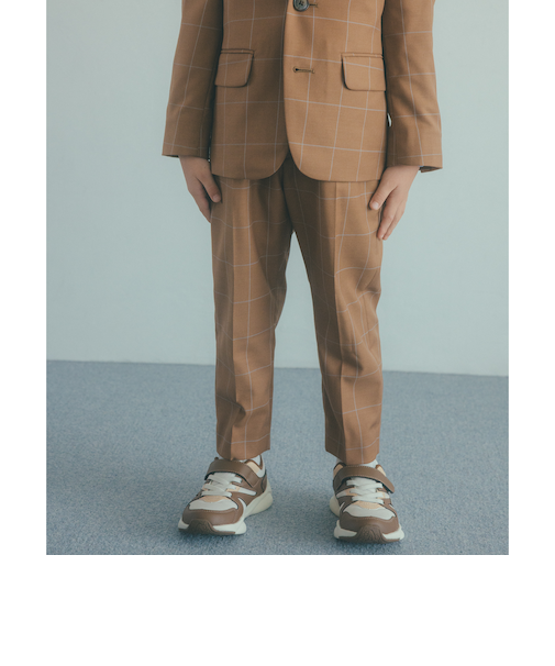 ウィンドペン チェック パンツ / キッズ 110cm-130cm