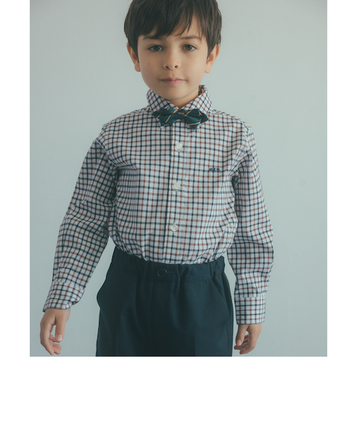 チェックシャツ / キッズ 110cm-130cm