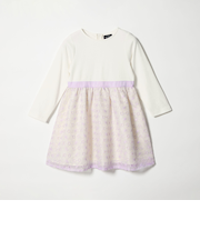 ポンチ × ハナガラ オーガンジー ワンピース / キッズ 110cm-130cm