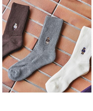 【別注】＜ROSTER SOX＞GLR ベア ソックス