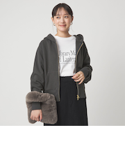 ダブルジップ フーディー