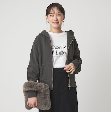 ダブルジップ フーディー