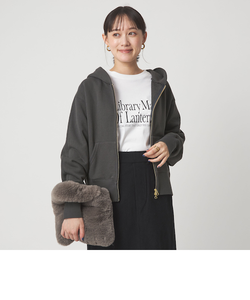 ダブルジップ フーディー