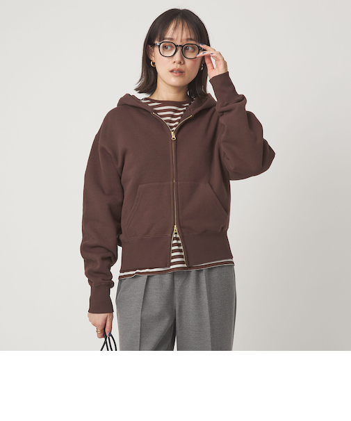 ダブルジップ フーディー