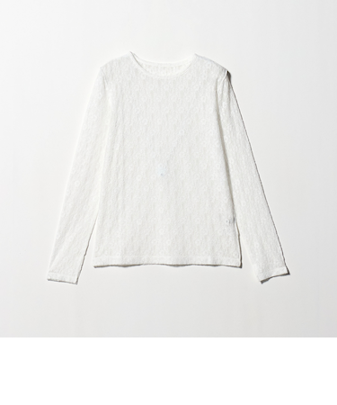 シアー レース プルオーバー カットソー