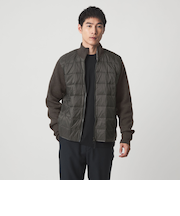 ＜TAION＞ニット スリーブ ダウンジャケット