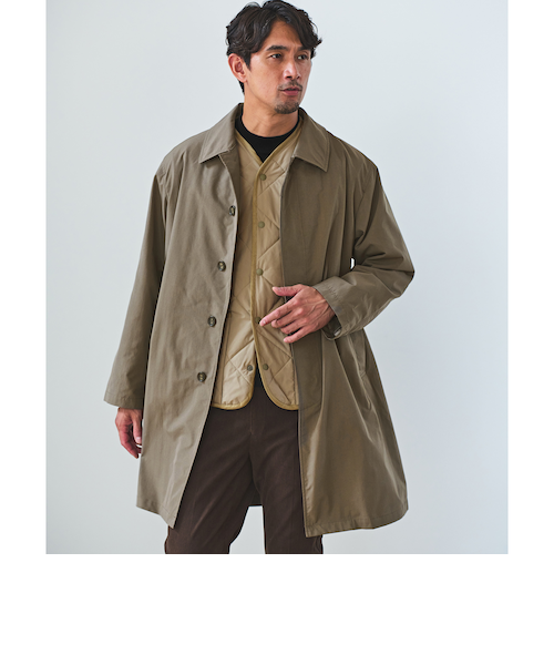 PORTER CLASSIC / ポータークラシック】 SHEEN NYLON BALCOLLAR CT