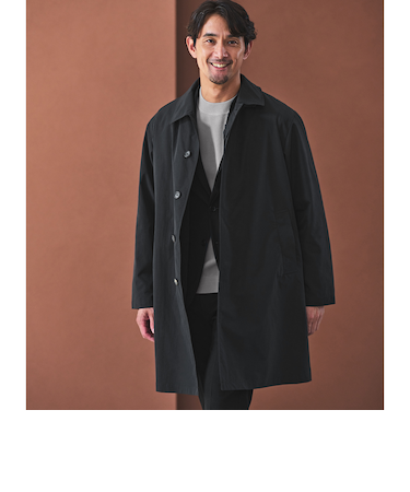 【WEB限定】JUST fit 3WAY ステンカラーコート -はっ水-