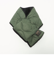 ＜TAION＞ミリタリー リバーシブル ダウンマフラー