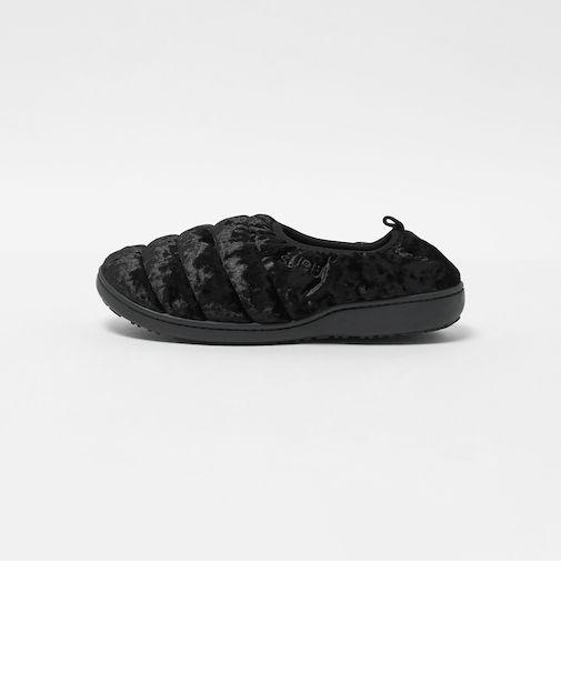 <SUBU>DOTS VAMP VELVET BLACK サンダル