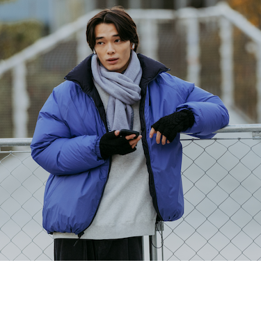 【別注】＜Marmot＞GLR リバーシブル ダウンジャケット