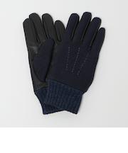 フランネル×ラムレザー グローブ -タッチパネル対応-