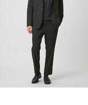 A+ ポリエステルツイード スタンダード イージー スラックス -ウォッシャブル・ストレッチ-