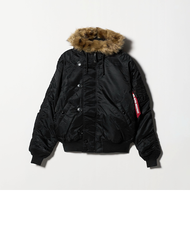 <ALPHA INDUSTRIES>N-2B ショート フライトジャケット