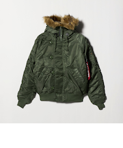 ＜ALPHA INDUSTRIES＞N-2B ショート フライトジャケット