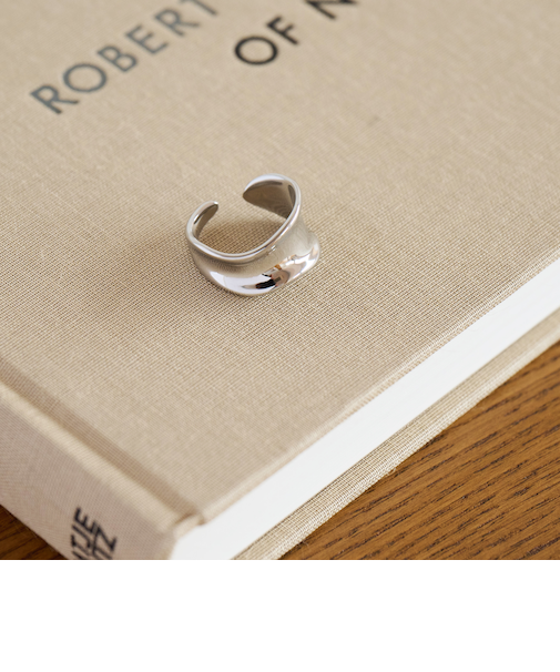 【WEB限定】ワイド ニュアンスカーブ リング