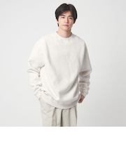 吊り裏毛 クルーネック スウェット