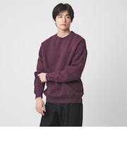 吊り裏毛 クルーネック スウェット