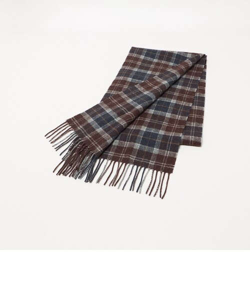 Barbour＞タータンチェック マフラー｜グリーンレーベル リラクシング