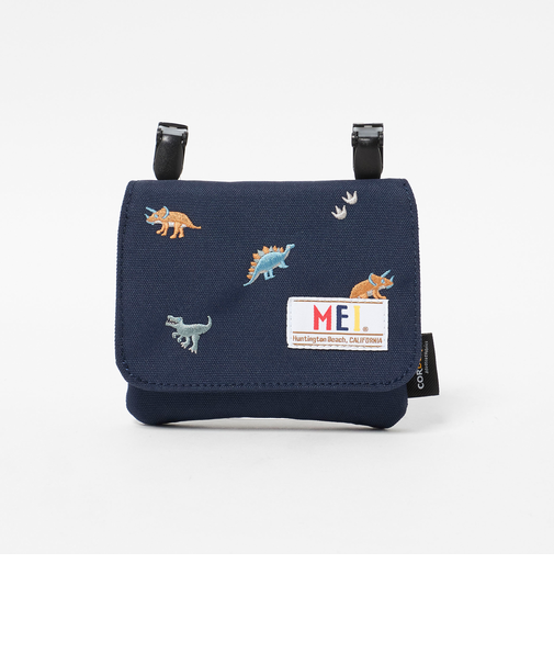 【別注】＜MEI＞ポケットポーチ（恐竜） / キッズ