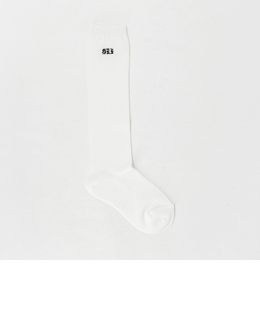 ロゴリブクルー ハイソックス / 靴下 キッズ  17cm-19cm