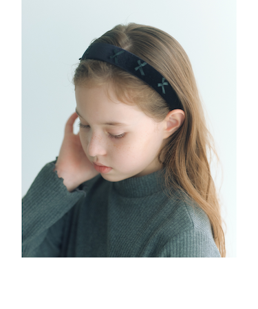 リボン カチューシャ / キッズ