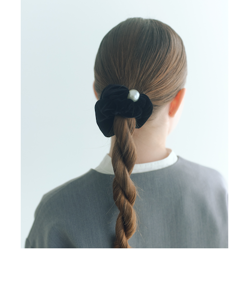 ビッグモチーフ付き シュシュ / キッズ｜グリーンレーベル