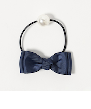 グログラン リボン ヘアゴム / キッズ