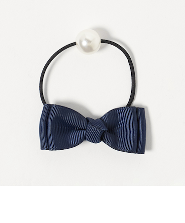 グログラン リボン ヘアゴム / キッズ