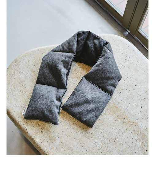 【別注】＜COBMASTER＞GLR グレー ダウン マフラー