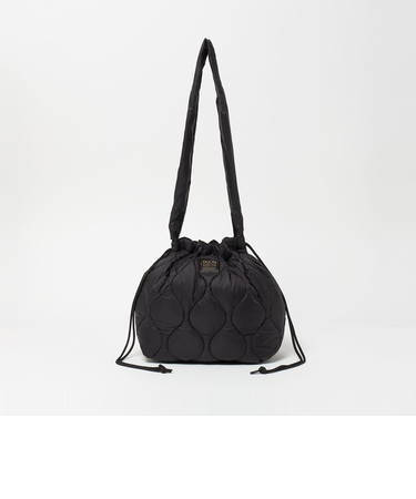 ＜TAION＞ソフトシェル  ダウン ショルダーバッグ