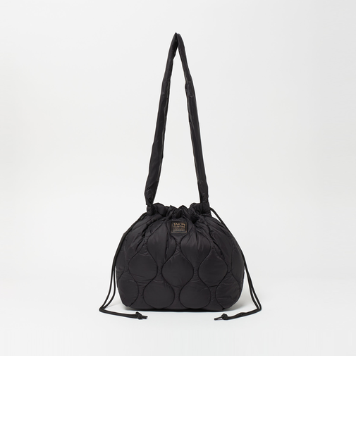 ＜TAION＞ソフトシェル  ダウン ショルダーバッグ