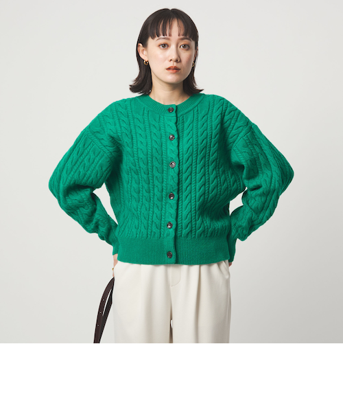 ゴールバーン 2WAY ニット カーディガン｜グリーンレーベル