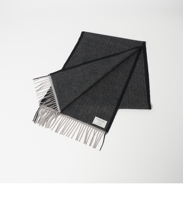 【別注】＜Johnstons of Elgin＞GLR ウールカシミヤ マフラー