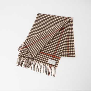 【別注】＜Johnstons of Elgin＞GLR ウールカシミヤ マフラー