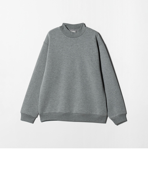 メランジ ダンボール モックネック カットソー｜グリーンレーベル