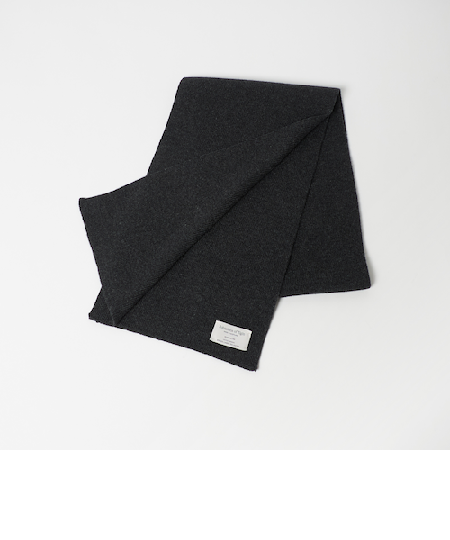 別注】＜Johnstons of Elgin＞GLR ウールカシミヤ リブ マフラー