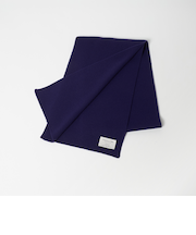 【別注】＜Johnstons of Elgin＞GLR ウールカシミヤ リブ マフラー